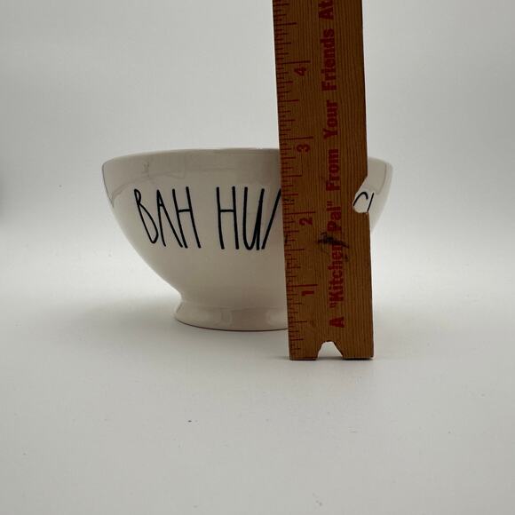Rae Dunn Bah Humbug Cereal/Soup Bowl Imperfectly Perfect - Picture 7 of 7